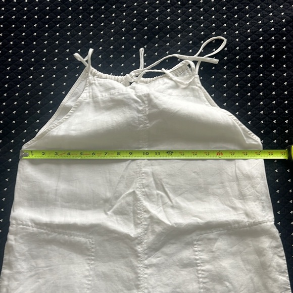 Everlane linen apron dress S white - Picture 12 of 14
